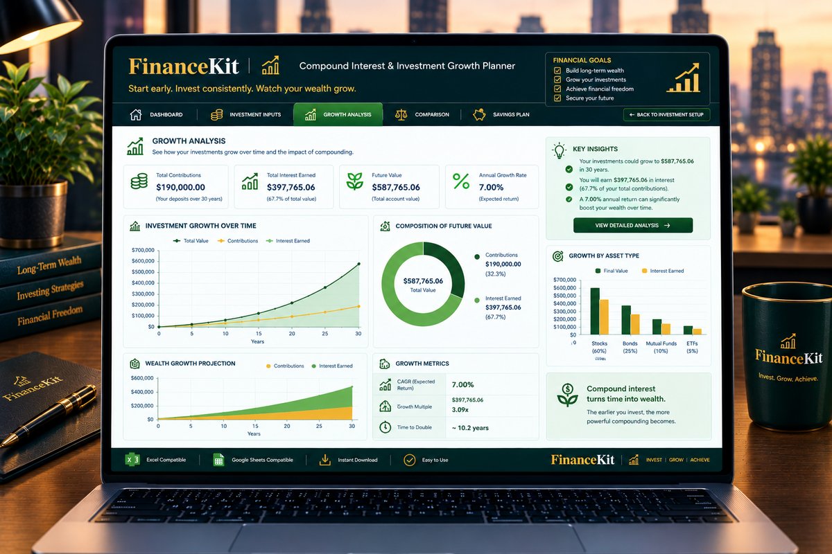 Growth Analysis screenshot