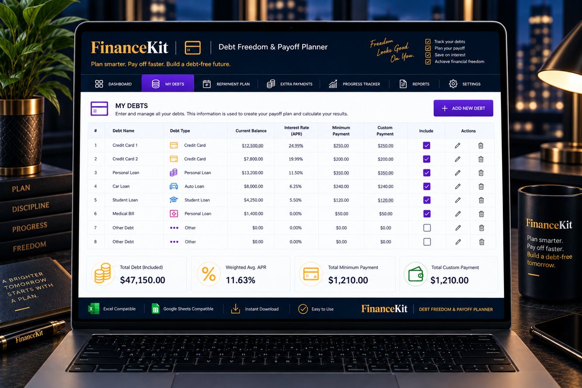 My Debts screenshot