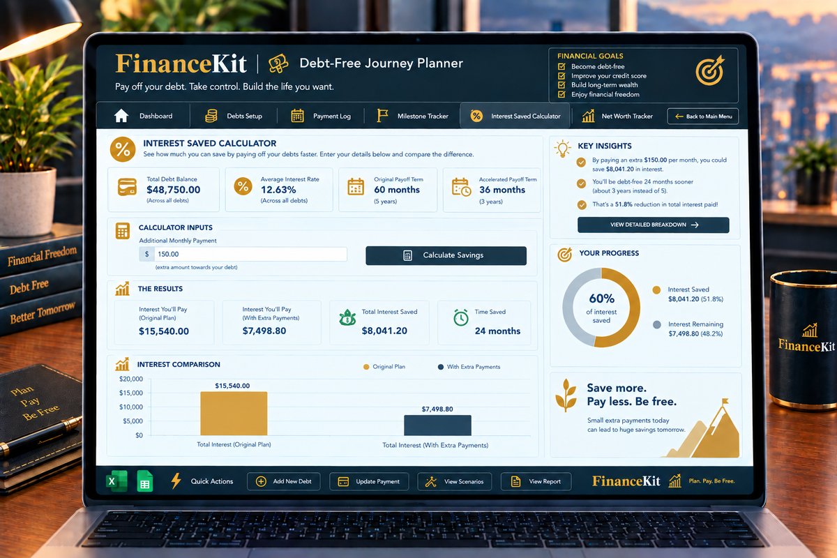 Interest Saved Calculator screenshot