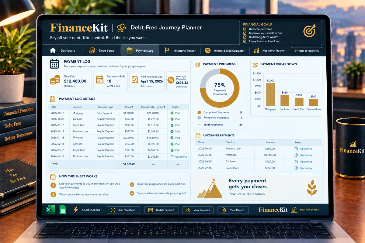 Payment Log screenshot